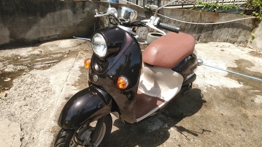 ☆☆ヤマハビーノ　SA26J　ダークブラウン　外装まずまずきれいです　低燃費車