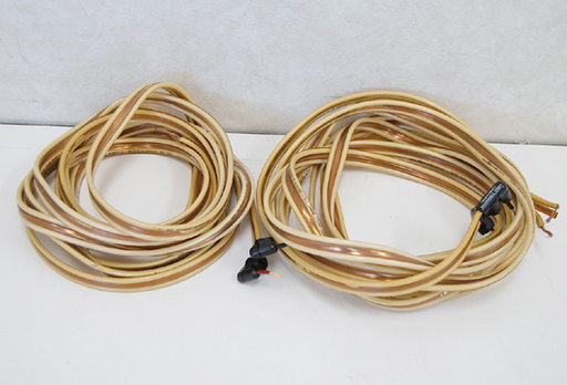 LUXMAN スピーカーケーブル JPS-1000 約5m 2本セット 動作確認済み ラックスマン ☆ PayPay(ペイペイ)決済可能 ☆ 札幌市 清田区 平岡