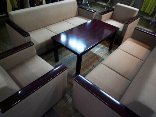 ダイニングセット ソファ テーブル　5点セット