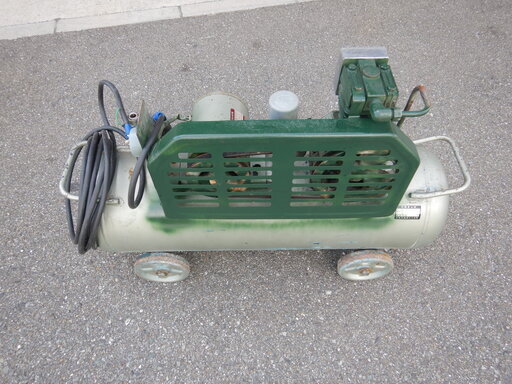 中古品 日立 BEBICON ベビコン コンプレッサー 0.4ｋｗ BP-7TL 60Hz専用 50Lタンク 200V