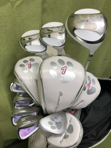 女子ゴルフセット☆レディース☆ゴルフゴルフセット☆オマケ付