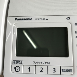 美品！ パナソニック おたっくす 子機1台の画像