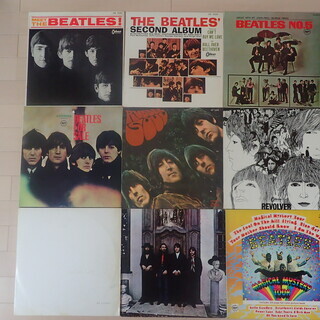 オール赤盤 THE BEATLES ザ・ビートルズ / 東芝音工  ９タイトル全１０枚