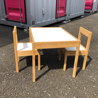 (引渡決定)IKEA 子供用 テーブル&椅子