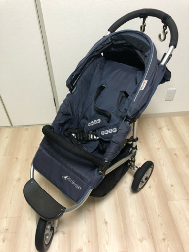 エアバギー ココ air buggy coco 紺色　ベビーカー