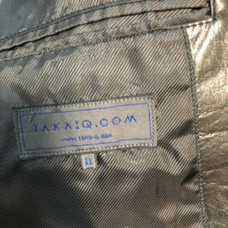 皮ブレザーの画像
