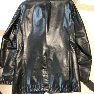 皮ブレザーの画像
