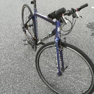 クロスバイク　Bianchi ROMAⅢ　ビアンキ　中古　自転車の画像