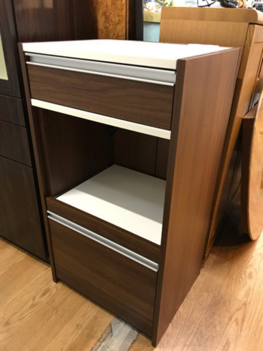 伸長式 レンジ台 W56.5〜100cm 中古