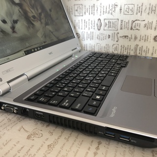 ☆彡美品！使えるノートパソコン/Office2019付/ＮＥＣ/15.6ｲﾝﾁ/Win10 64bit/Corei5/4G/640G/無線/DVD・ＣＤ再生ソフト付の画像