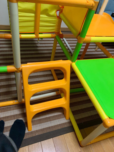 クマのプーさん折りたたみロングスロープキッズパーク 美品