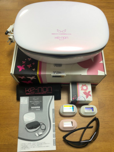 ケノン脱毛器 ver 7.1  カートリッジ4個付き