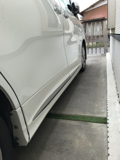 30系 アルファード/ヴェルファイア モデリスタ サイドスカート 未塗装 新品