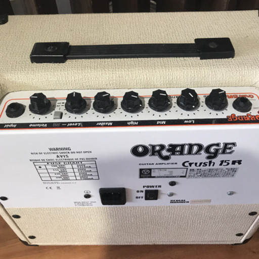 ORANGE アンプ オレンジ Crush 15R 20W ホワイトカラー