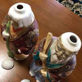 値下げ訳あり【縁起物♡】骨董品  夫婦とっくり！の画像