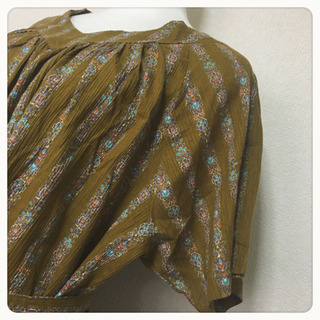 ご購入者様決定【未使用✦美品】アジアン エスニックワンピ♡Ｌサイズマタニティリネン素材好きにもの画像