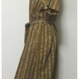 ご購入者様決定【未使用✦美品】アジアン エスニックワンピ♡Ｌサイズマタニティリネン素材好きにもの画像