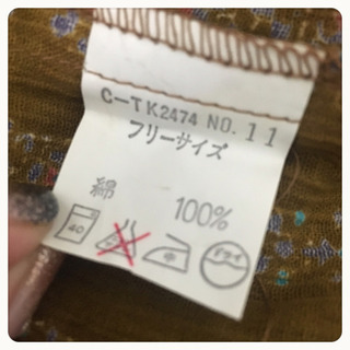 ご購入者様決定【未使用✦美品】アジアン エスニックワンピ♡Ｌサイズマタニティリネン素材好きにもの画像