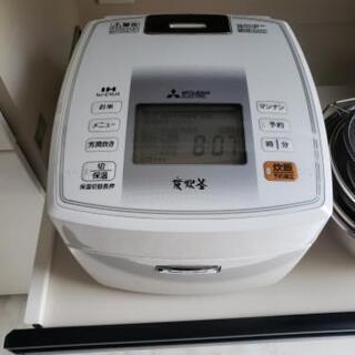 炊飯器 5.5合 三菱電機ジャーNJ-VE108W