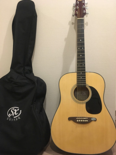 SX アコースティックギター 最も安い ソフトケース付き SX