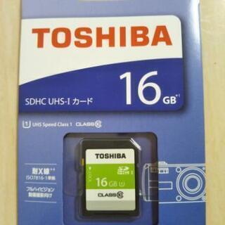 SDHCカード 16GB 高速Class10 東芝