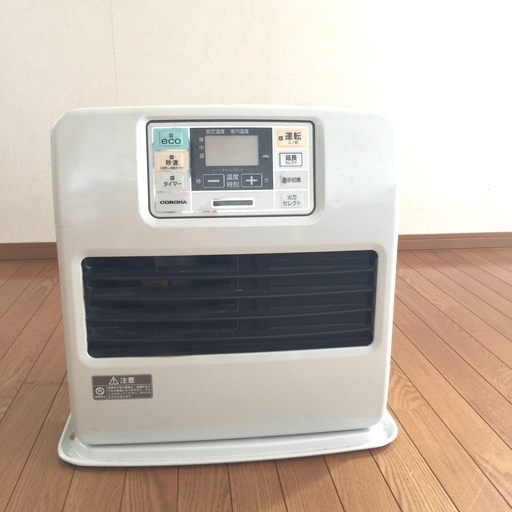 【引き取り限定】中古 コロナ 石油ファンヒーター (木造10畳まで/コンクリート13畳まで)