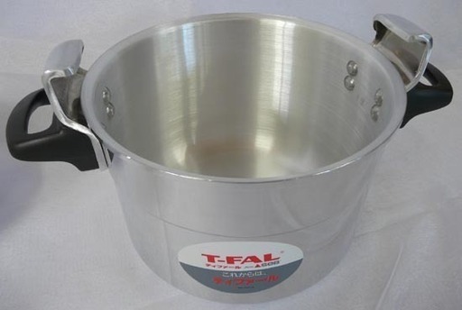 19Y0251 3 ティファール圧力なべ オーセンティック ６L ガス火専用　未使用