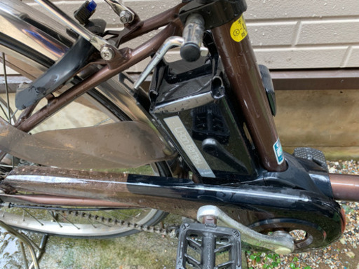 Panasonic 電動アシスト自転車 26インチ キー３本