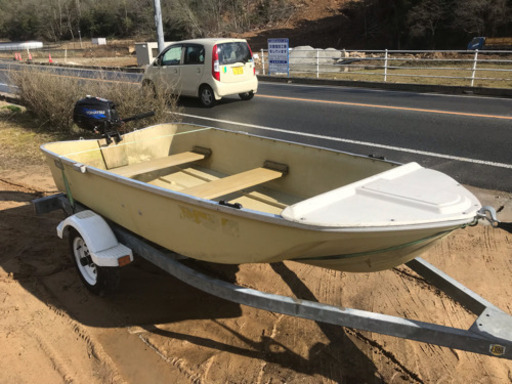 免許不要 2馬力ボート トーハツ 4スト船外機