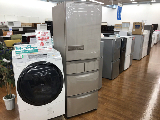 HITACHI（日立）5ドア冷蔵庫　2017年製 　401L