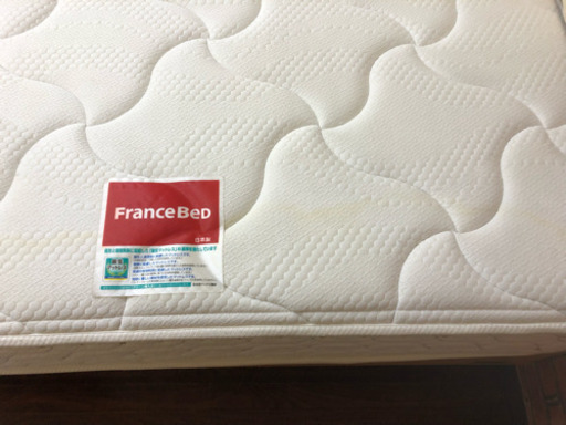 【送料無料】フランスベッド セミダブルサイズ ベッド マットレスセット