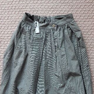 MHL マーガレットハウエル　プリーツスカートの画像