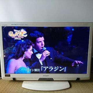 液晶テレビとブルーレイレコーダー。