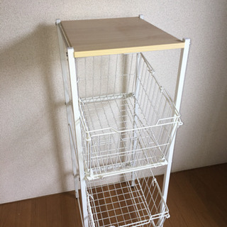 2段ランドリーバスケットの画像