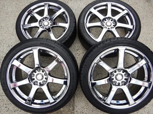 エモーションＸＴ７　１８インチ　メッキ　ノア、ＶＯＸＹ，ステップＷなどに！