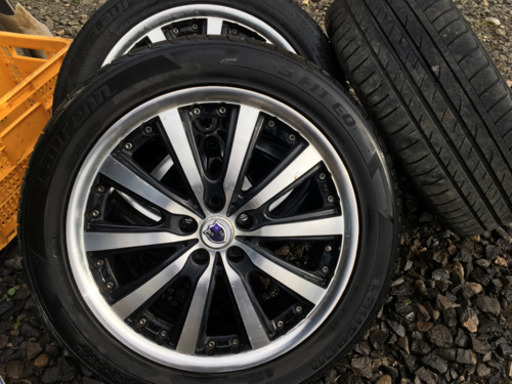 中古溝深17インチ5穴100ミリ