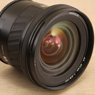 MINOLTA ミノルタ AF 20mm F2.8 単焦点レンズ フード付(9EP810wYGG)