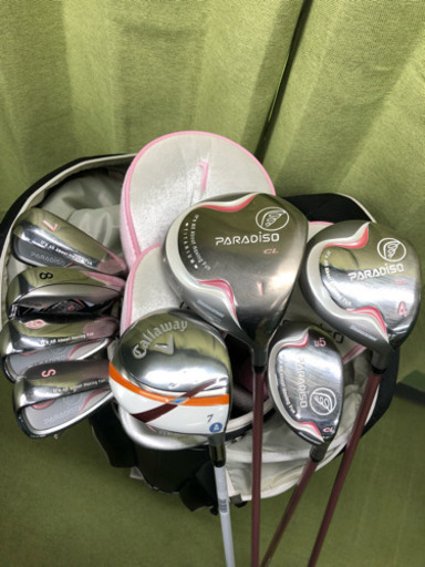 中古美品☆BRIDGESTONE☆レディースゴルフクラブセット☆