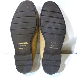 ランセル 25.5cm ローファー ベージュ スエード スウェード 靴 LANCEL 札幌市 白石区 東札幌の画像
