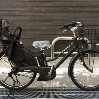 地域限定 ブリヂストン ハイディツー 新基準 三人乗り 子供乗せ HYDEE