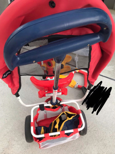 ポップンカーゴ 三輪車 ミッキー