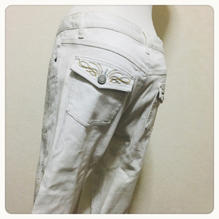 ご購入者様決定【nuovo×nuovo】ホワイトデニム スーパーベルボトム