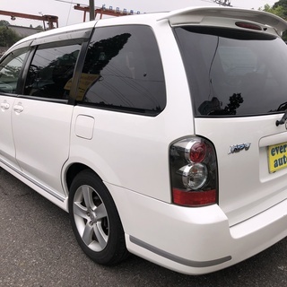 自社ローン承ります(審査がございます)☆0円車輌あり！！エブリーオート本店☆マツダ☆MPV☆エアロリミックス☆2300ｃｃ☆の画像