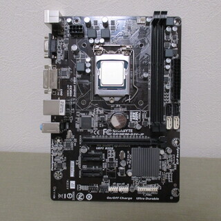 【美品】PCケース+CPU i5-4590+ GA-H81M-D3V-JPの画像