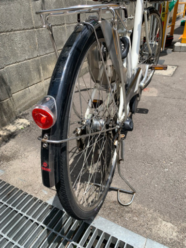 電動アシスト自転車 PAS Natura  6Ah  26  白  電動自転車