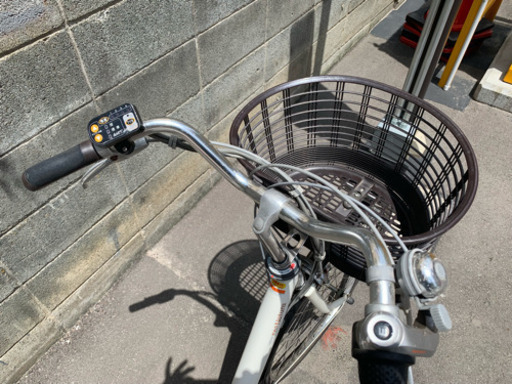 電動アシスト自転車 PAS Natura  6Ah  26  白  電動自転車