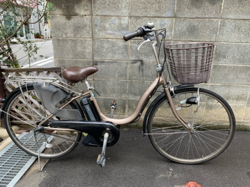 電動アシスト自転車ヤマハPAS natural 26インチ6Ah電動自転車