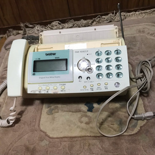 お値下げ！★ブラザー  FAX   105CLY  中古