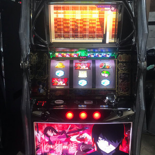 化物語 パチスロ スロット 実機 コイン不要機
