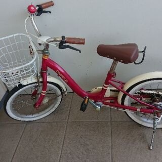 中古！子ども自転車16インチ